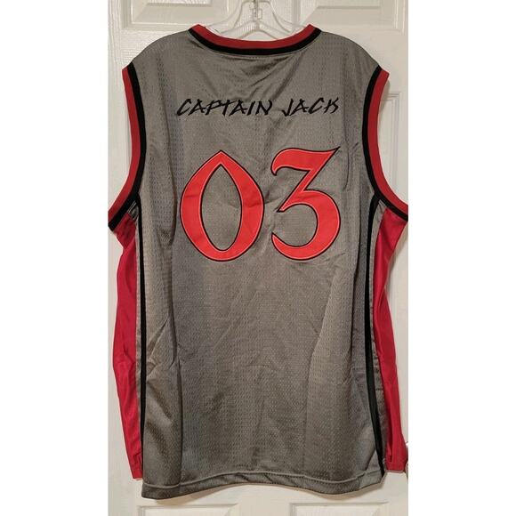 Walt Disney World Pirates of the Caribbean Captain Jack '03 Jersey Size Large - Picture 4 of 4